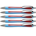 Schneider Pen Slider Xite Environmental Retractable Ballpoint Pen, Black, 5PK 132502